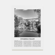 Cuyahoga Valley Travel B&W Poster