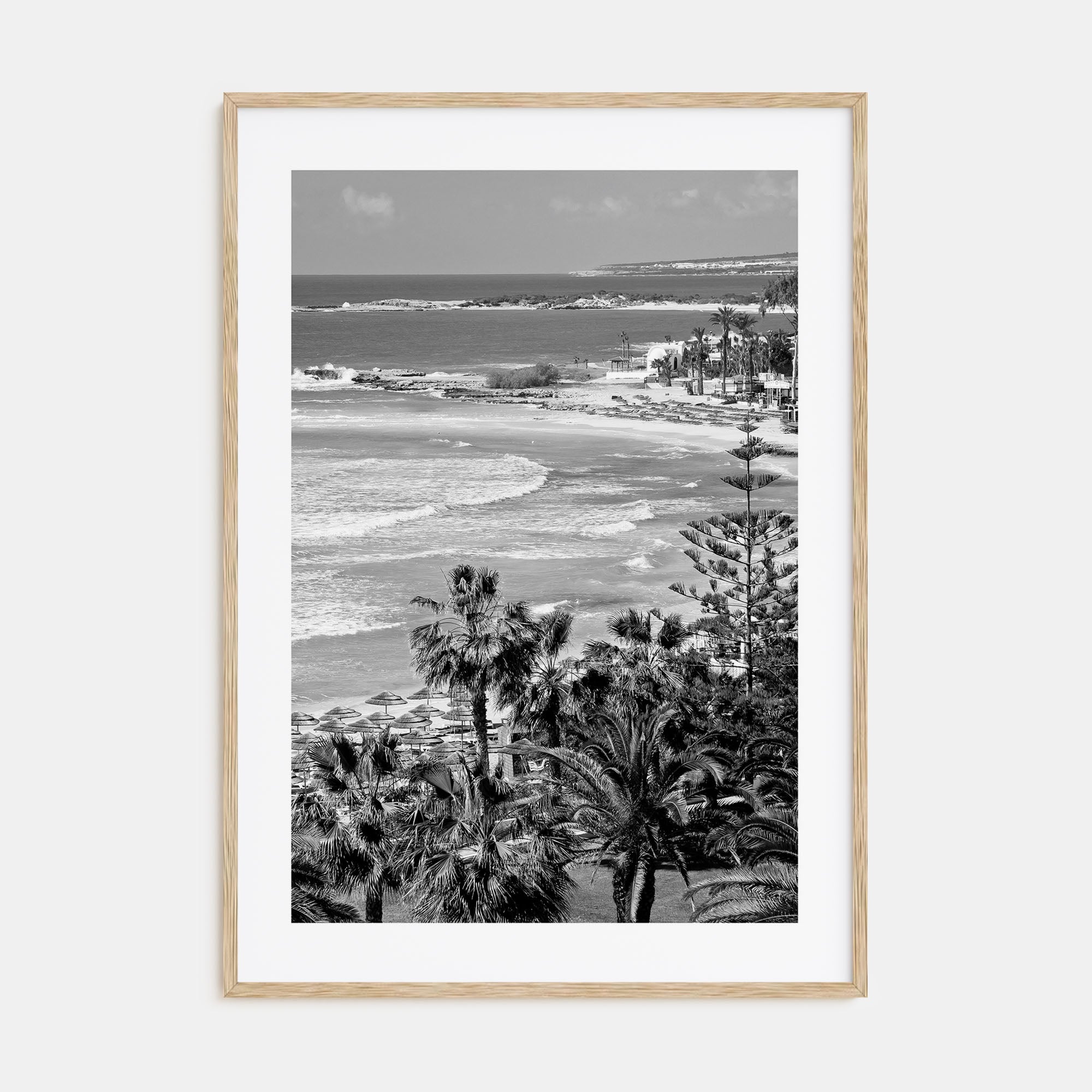 Cyprus Photo B&W Poster