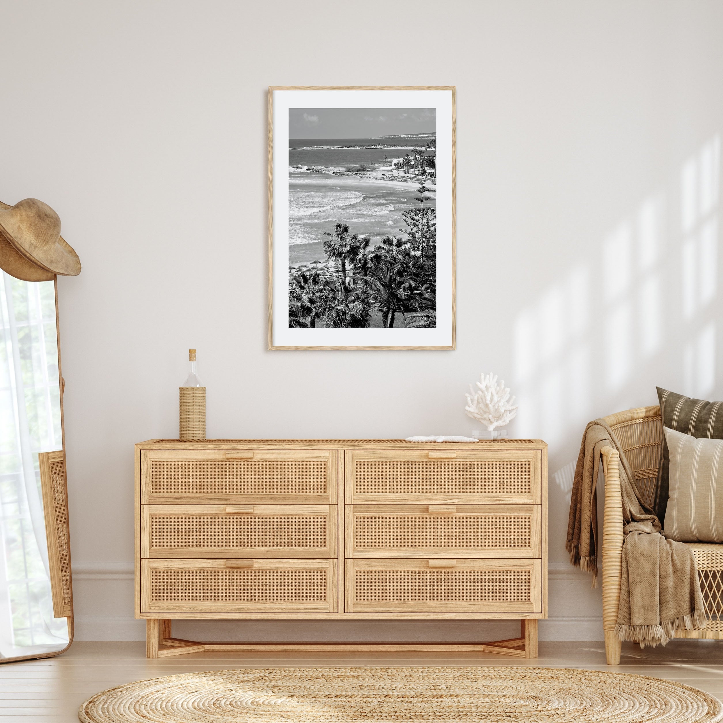 Cyprus Photo B&W Poster