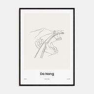 Da Nang Drawn Poster