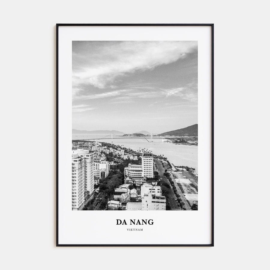 Da Nang Portrait B&W Poster