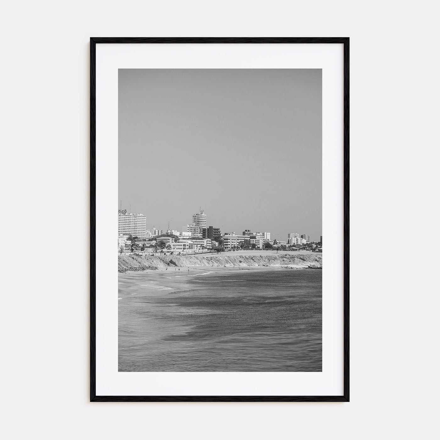 Dakar Photo B&W Poster