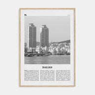 Dalian Travel B&W Poster