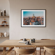 Dallas Landscape Color Poster