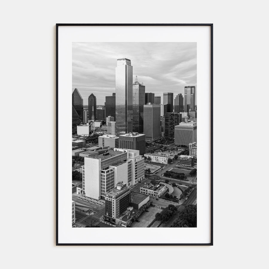 Dallas Photo B&W No 1 Poster