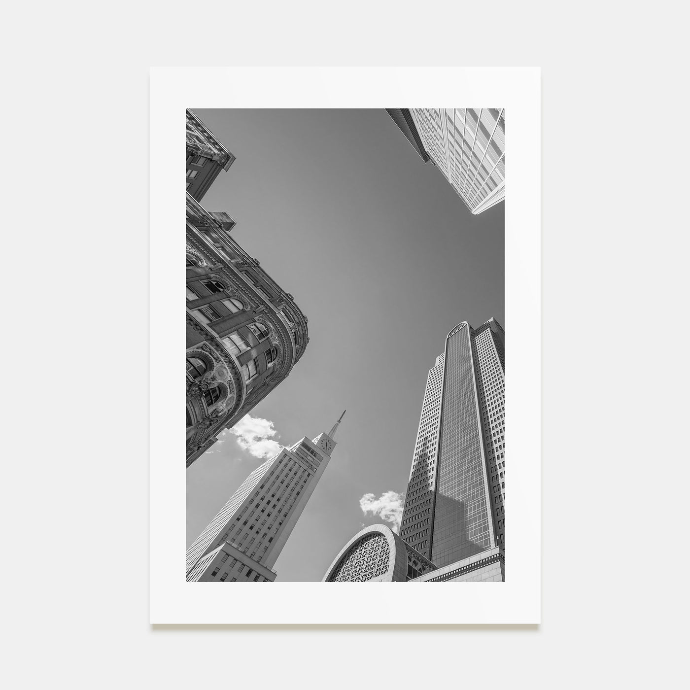 Dallas Photo B&W No 2 Poster