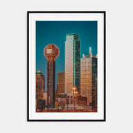 Dallas Photo Color No 3 Poster
