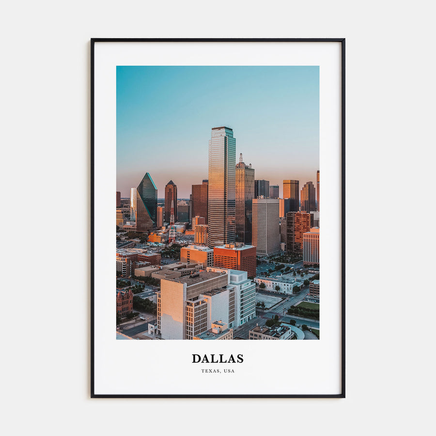 Dallas Portrait Color No 1 Poster