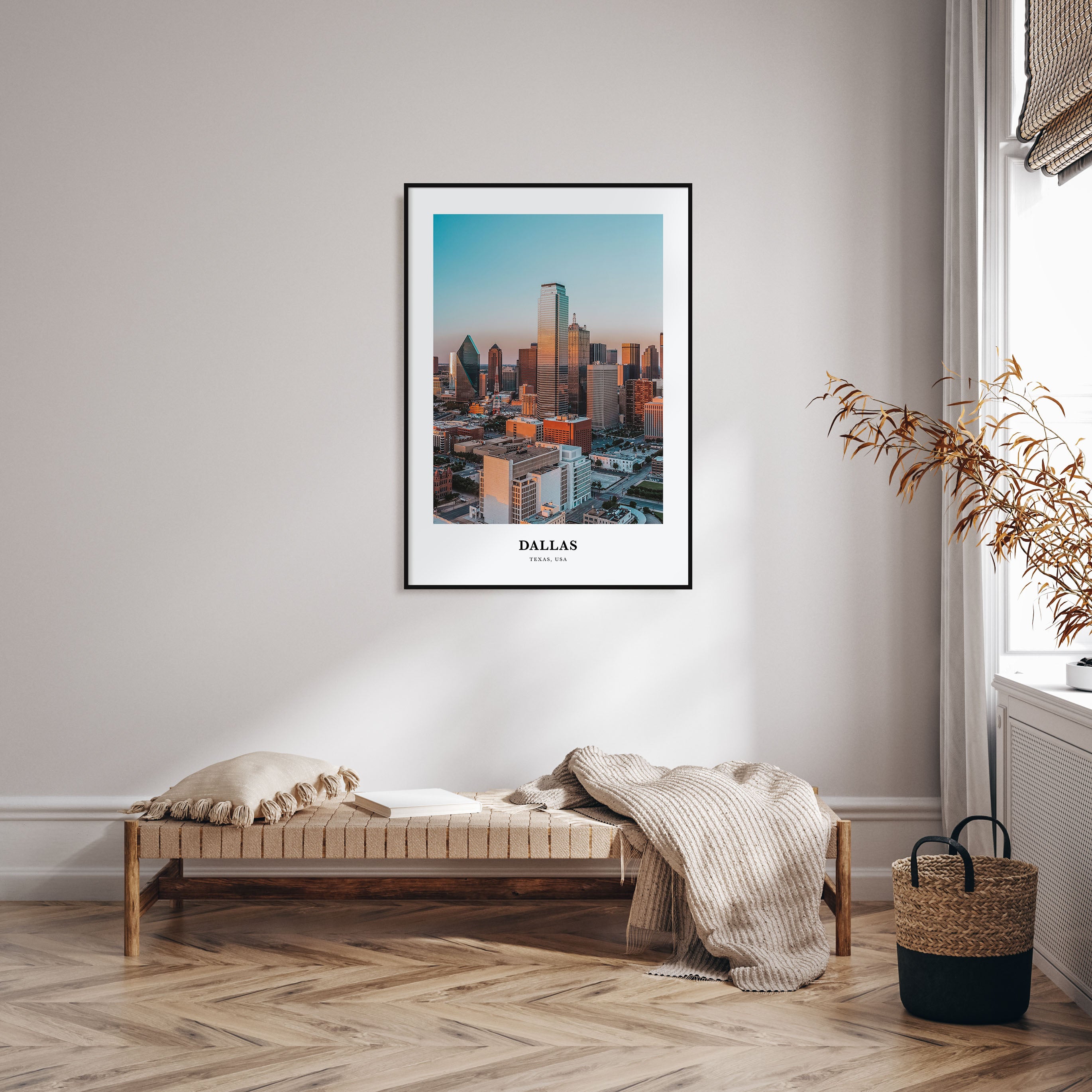 Dallas Portrait Color No 1 Poster
