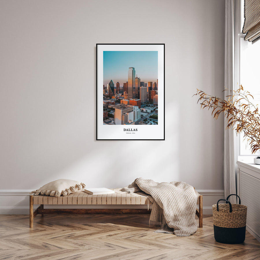 Dallas Portrait Color No 1 Poster