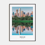Dallas Portrait Color No 2 Poster