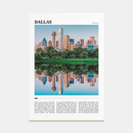 Dallas Travel Color No 2 Poster