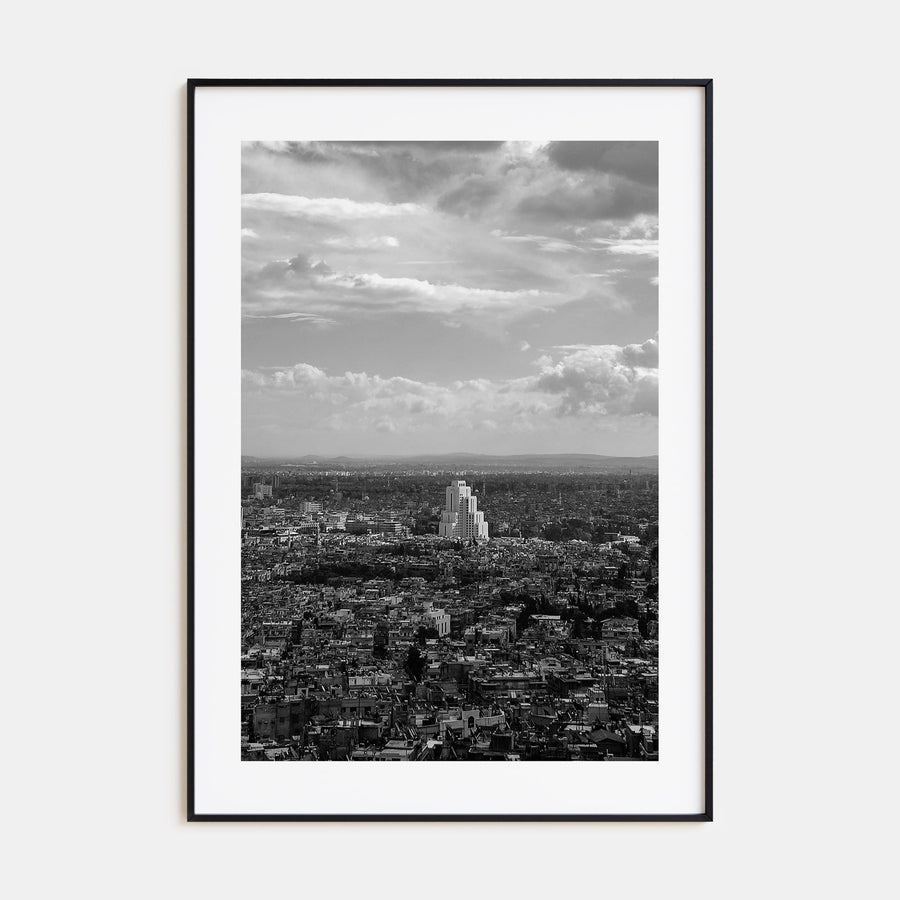 Damascus Photo B&W Poster