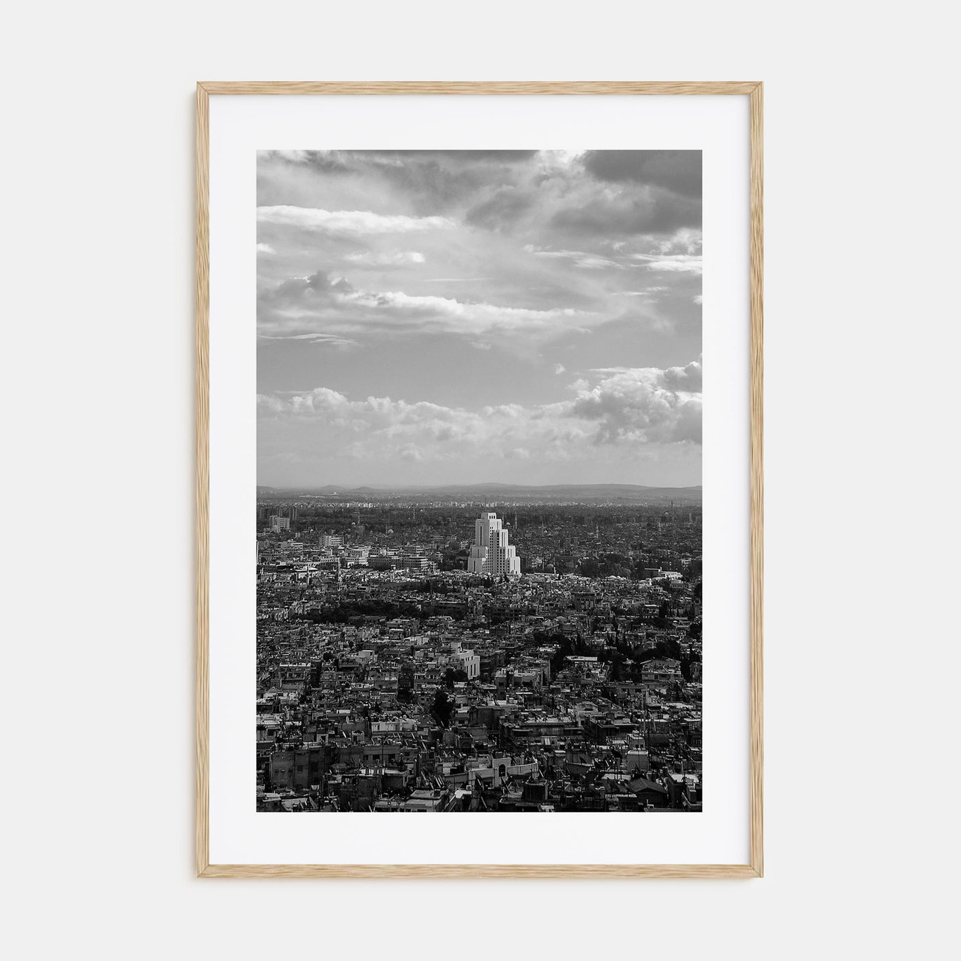Damascus Photo B&W Poster