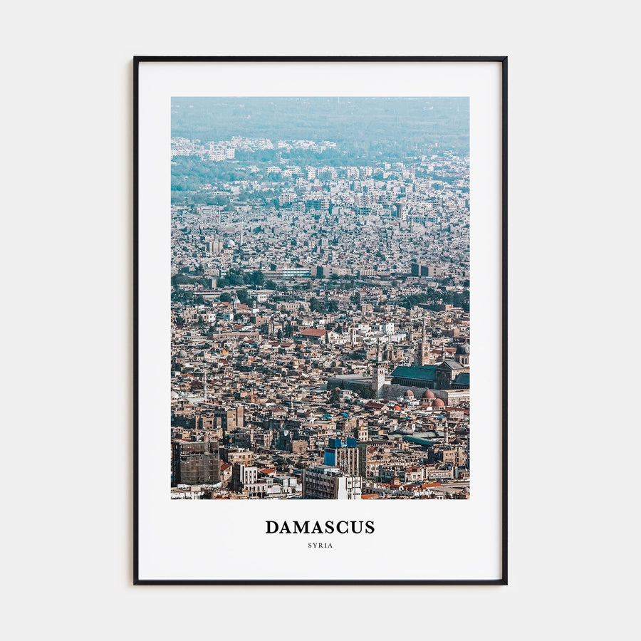 Damascus Portrait Color Poster