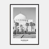 Dammam Portrait B&W Poster