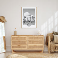 Dammam Portrait B&W Poster