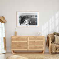 Dana Point Landscape B&W Poster