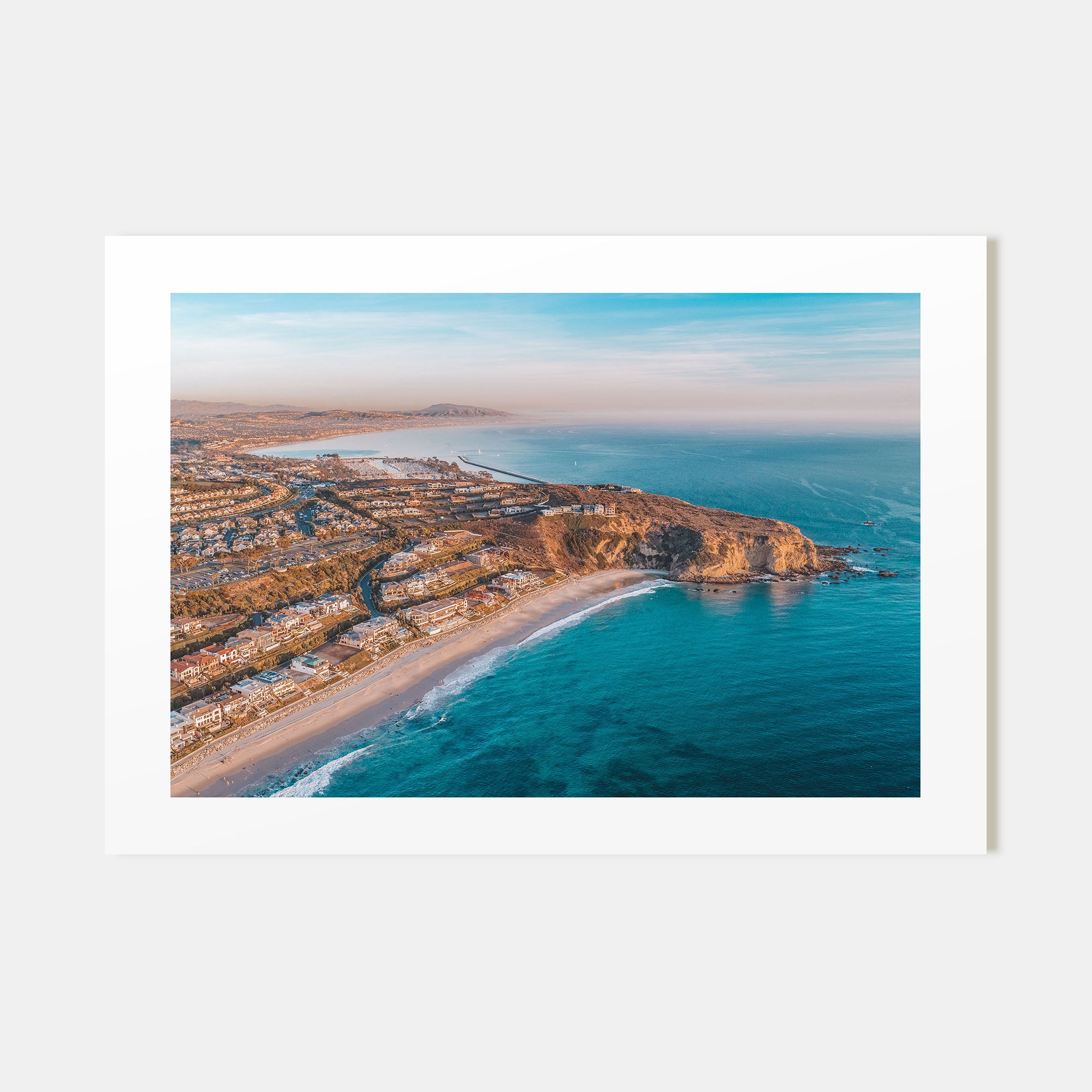 Dana Point Landscape Color Poster