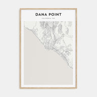 Dana Point Map Portrait Poster