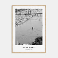 Dana Point Portrait B&W Poster