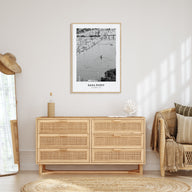 Dana Point Portrait B&W Poster