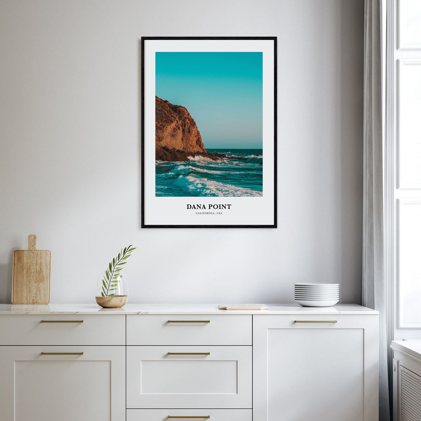 Dana Point Portrait Color Poster