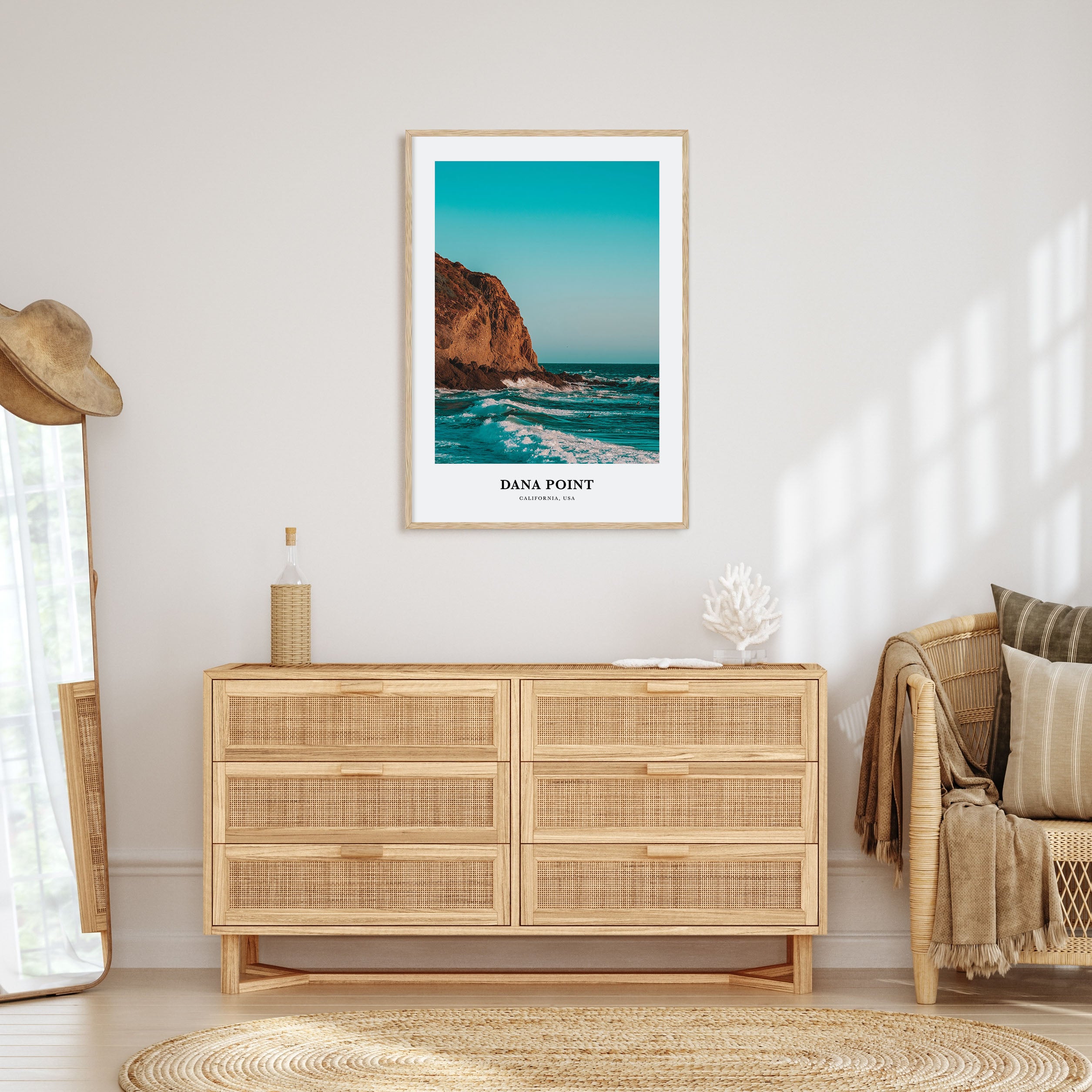 Dana Point Portrait Color Poster
