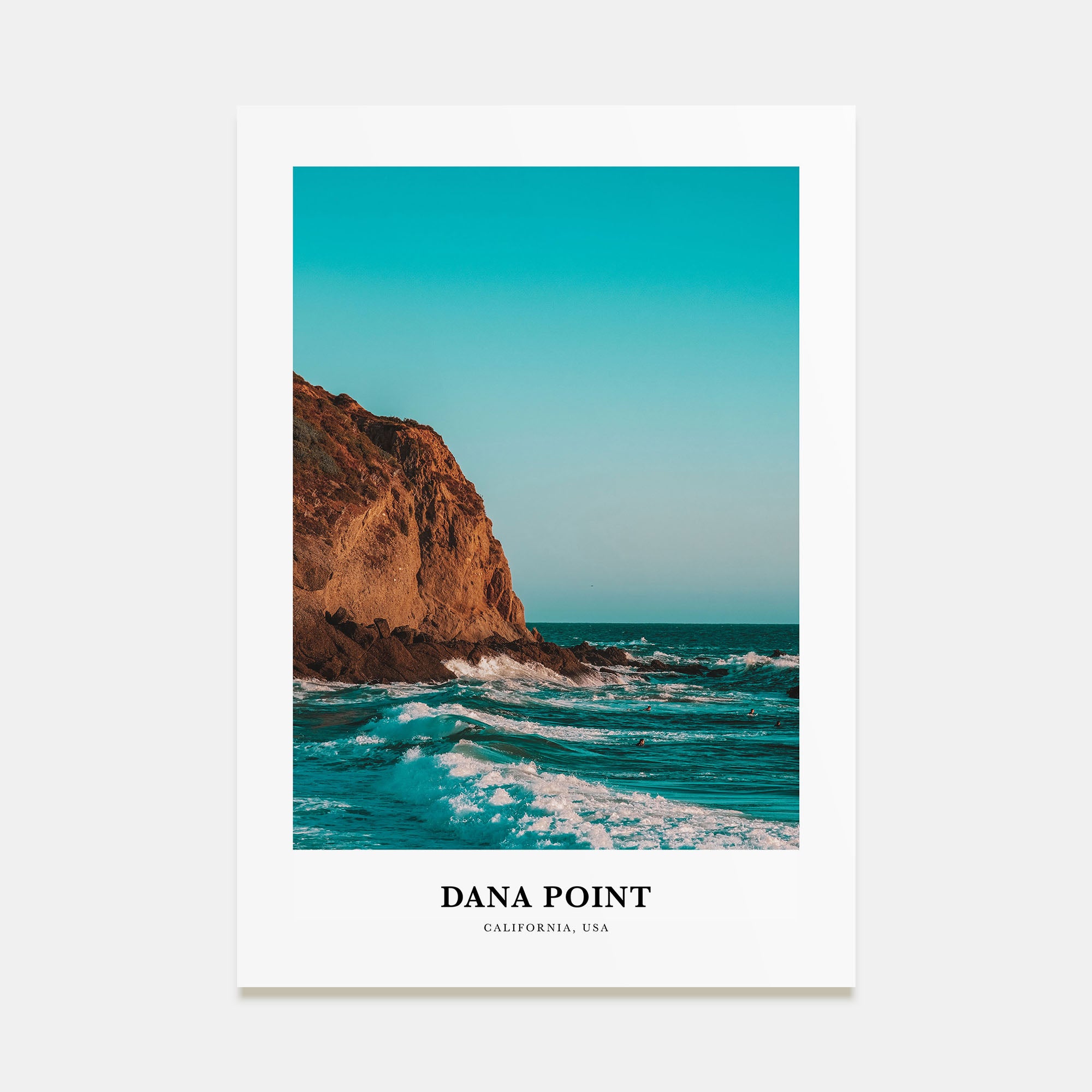 Dana Point Portrait Color Poster