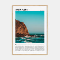 Dana Point Travel Color Poster