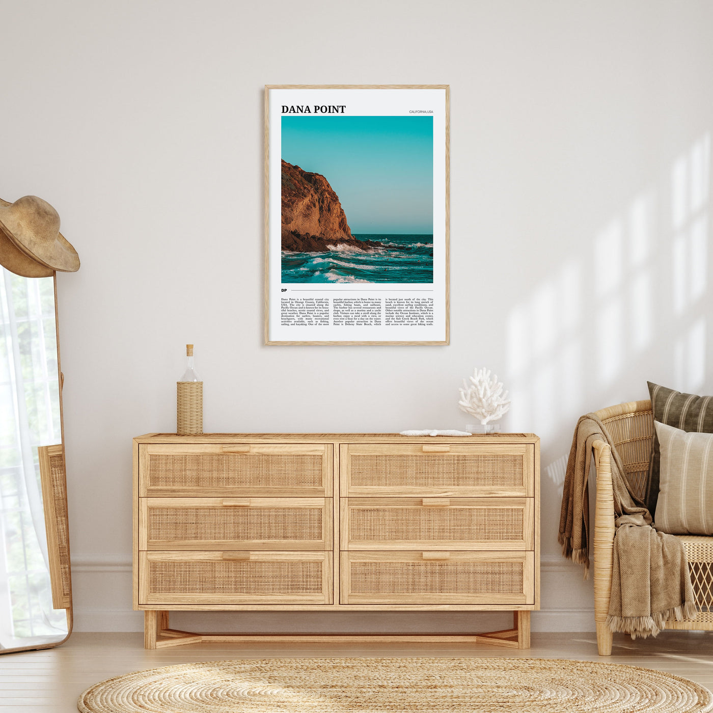 Dana Point Travel Color Poster
