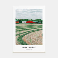 Dane County Portrait Color Poster