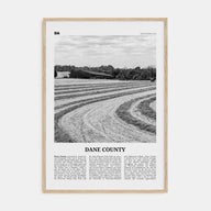 Dane County Travel B&W Poster