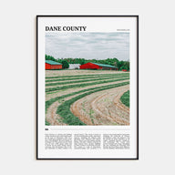 Dane County Travel Color Poster