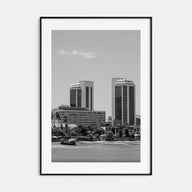 Dar es Salaam Photo B&W Poster