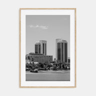 Dar es Salaam Photo B&W Poster