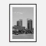 Dar es Salaam Photo B&W Poster