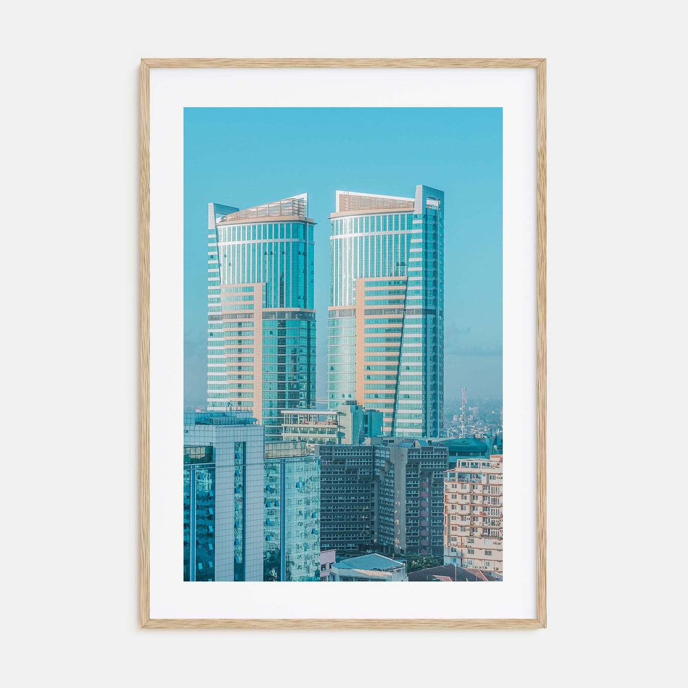 Dar es Salaam Photo Color Poster