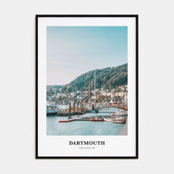 Dartmouth, England Portrait Color Poster