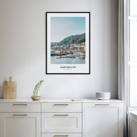 Dartmouth, England Portrait Color Poster
