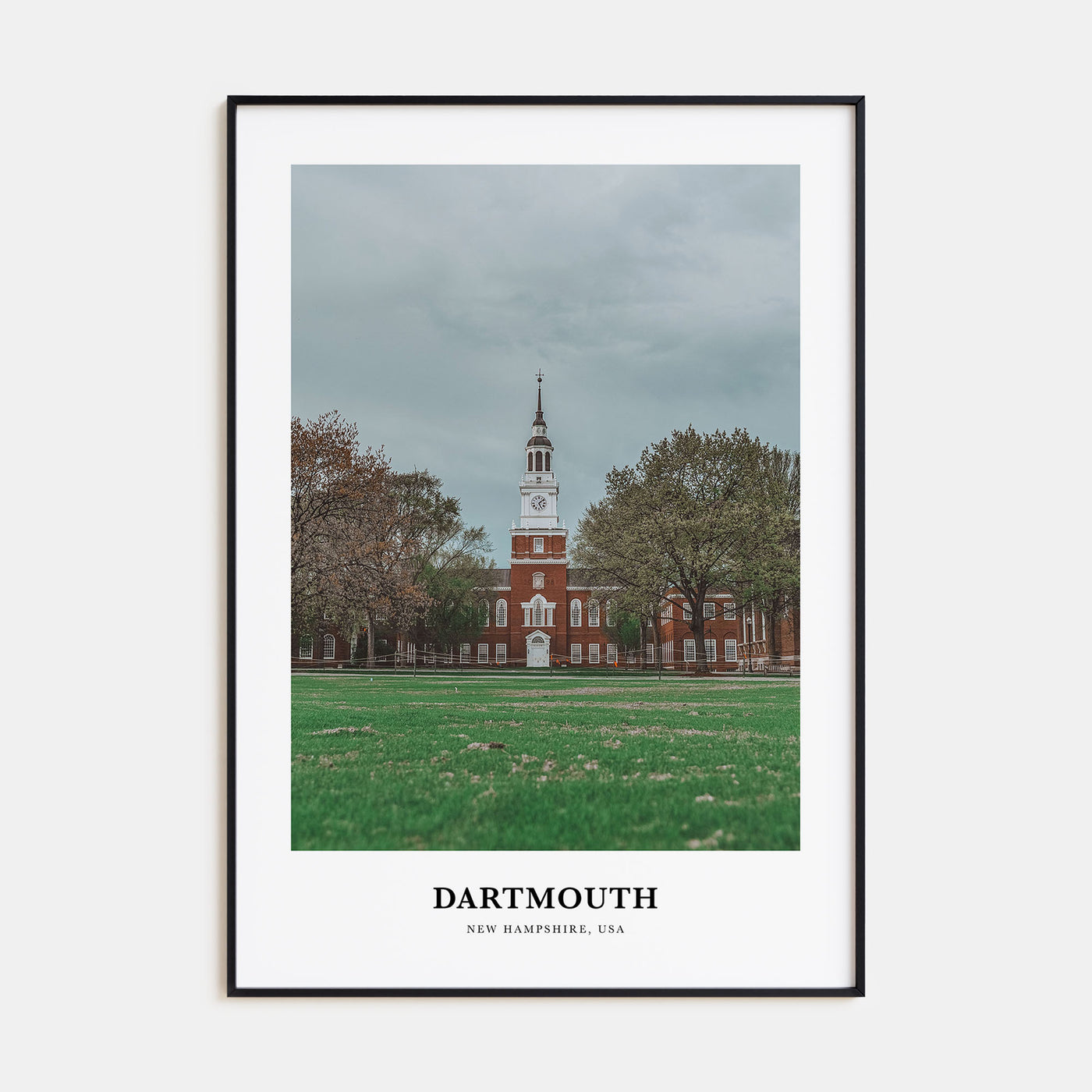 Dartmouth, New Hampshire Portrait Color Poster