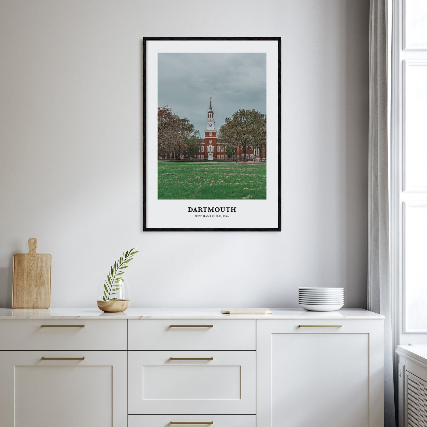 Dartmouth, New Hampshire Portrait Color Poster