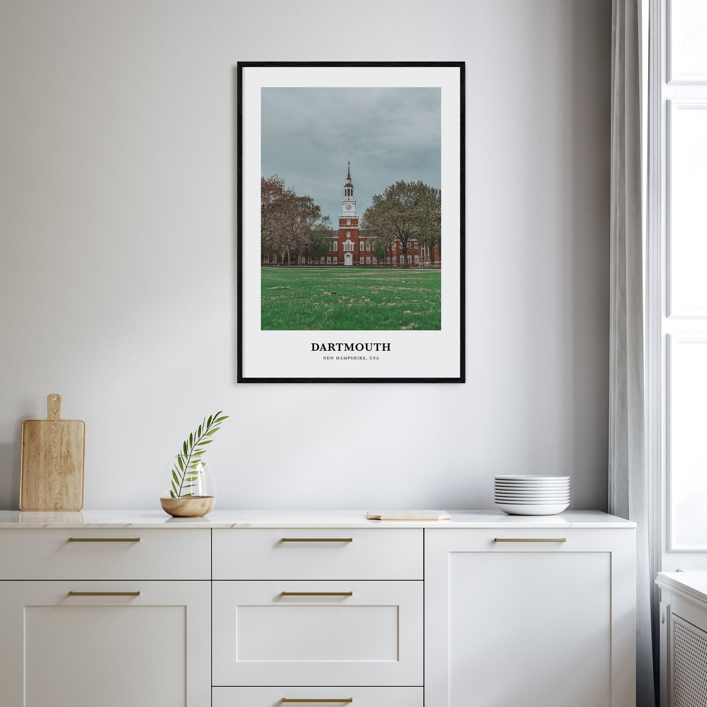 Dartmouth, New Hampshire Portrait Color Poster