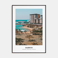 Darwin Portrait Color Poster