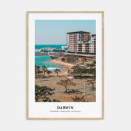 Darwin Portrait Color Poster