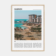 Darwin Travel Color Poster
