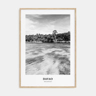 Davao Portrait B&W Poster