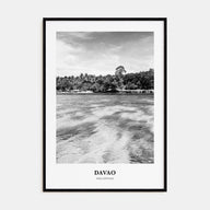 Davao Portrait B&W Poster