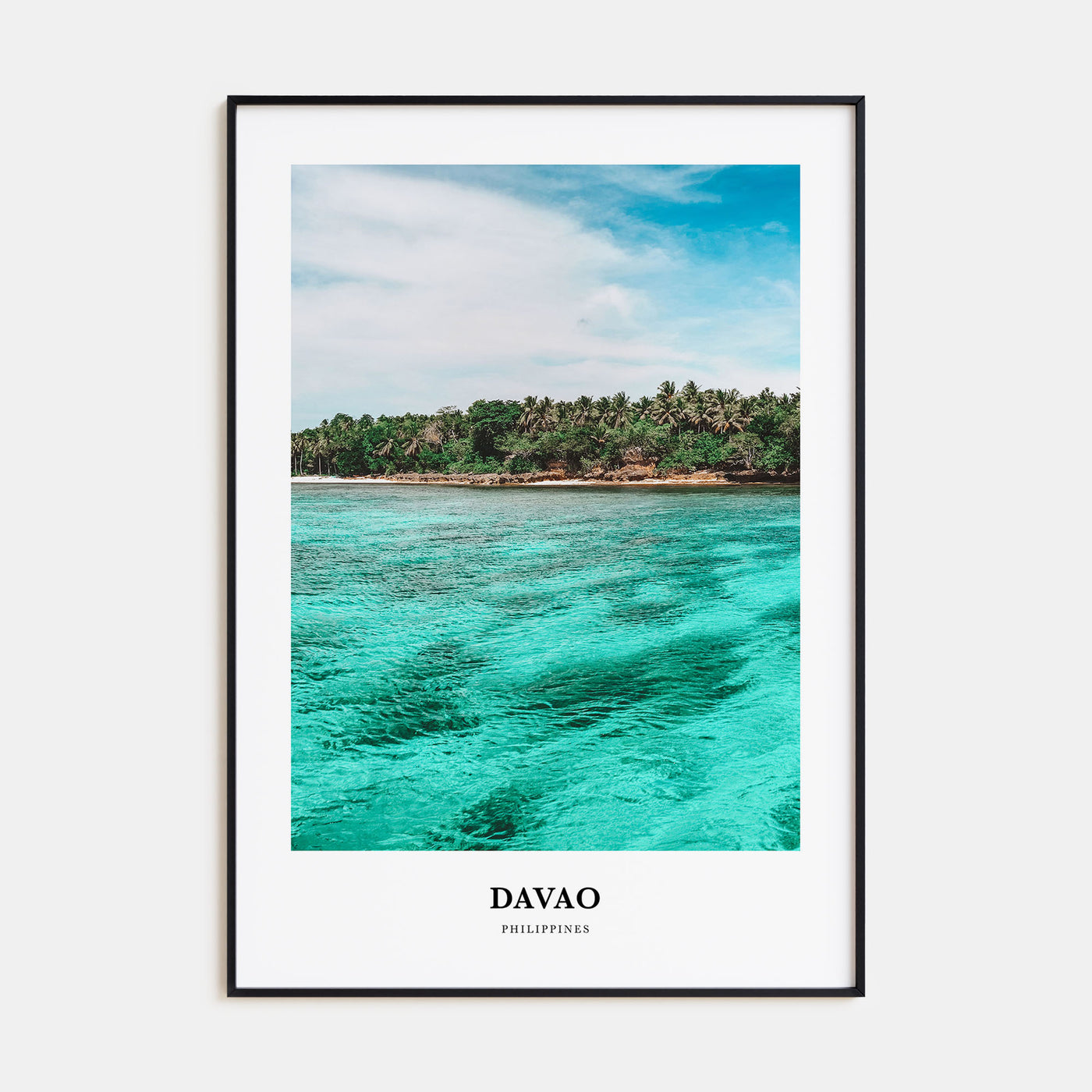 Davao Portrait Color Poster