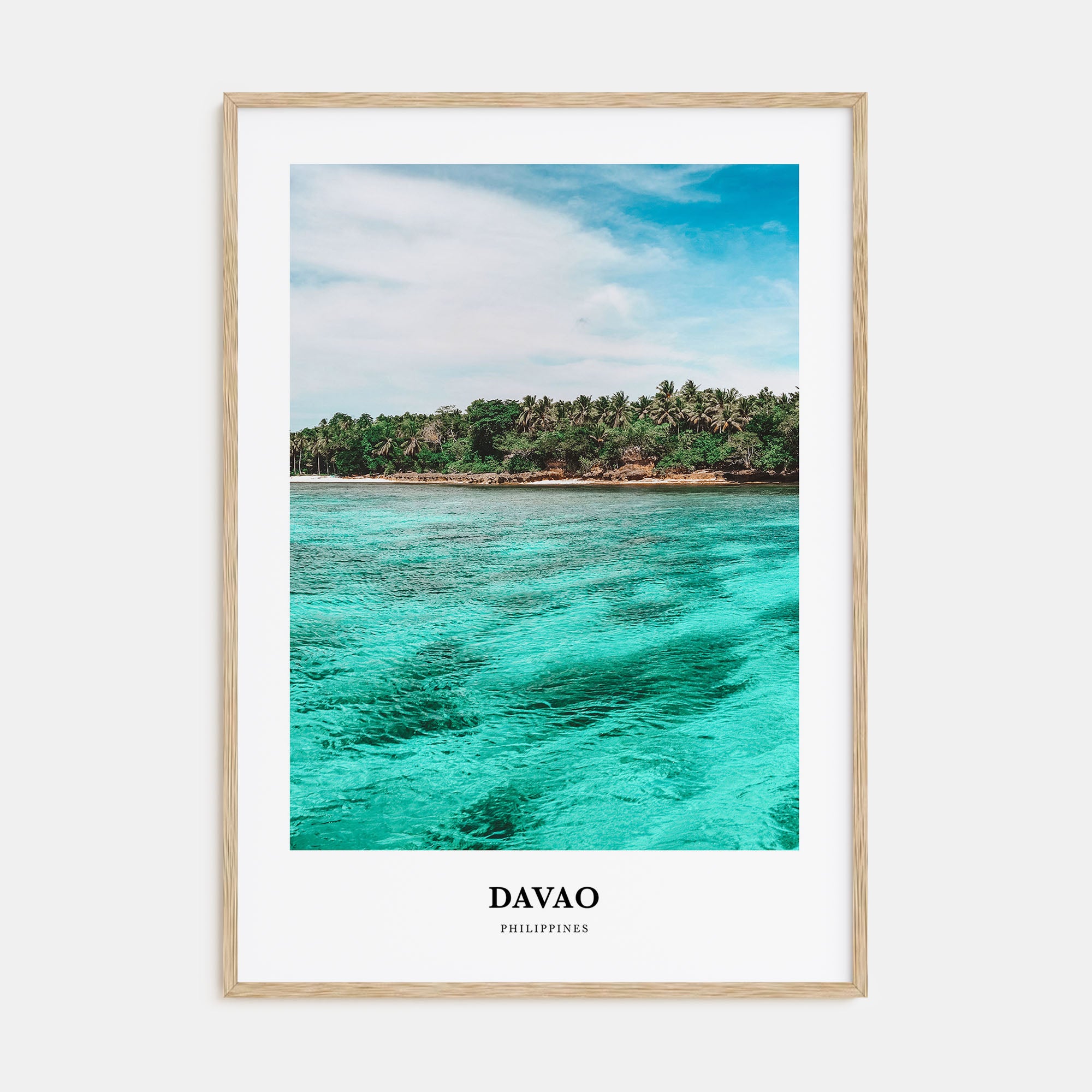 Davao Portrait Color Poster